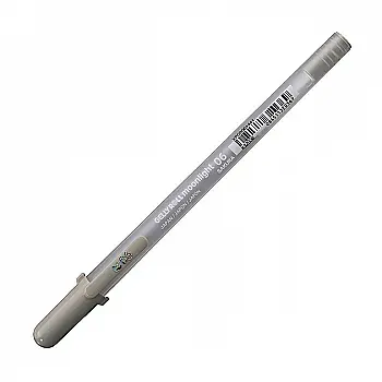 Ручка гелевая Moonlight Gelly Roll 06, Серый светлый, Sakura Ручка гелевая Moonlight Gelly Roll 06, Серый светлый, Sakura
