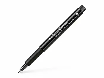 Ручка капиллярная PITT Brush Artist Pen FUDE М чёрная, 167894 Faber-Castell Ручка капиллярная PITT Brush Artist Pen FUDE М чёрная, 167894 Faber-Castell
