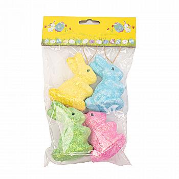 Декор пасхальний: кролик 4/s, "на мотузці", 1460701