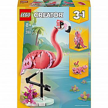 Конструктор Lego Creator "Дикі тварини: рожевий фламінго", 31170 Конструктор Lego Creator "Дикі тварини: рожевий фламінго", 31170
