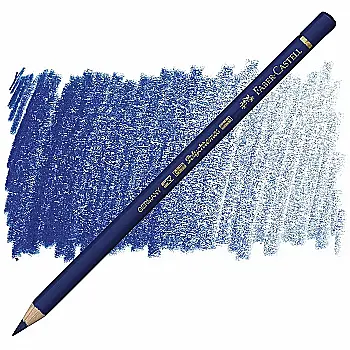 Олівець кольоровий Polychromos геліо-синій (151), 110151 Faber-Castell Олівець кольоровий Polychromos геліо-синій (151), 110151 Faber-Castell