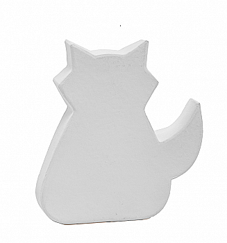 Заготівка з пап`є-маше "Лисиця" 1,5*11*12 см, AC432O ТМ "Clairefontaine"