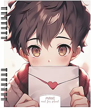 Блокнот В5, пластикова обкл., спіраль, 60 арк., клітинка, MX26305 Блокнот В5, пластикова обкл., спіраль, 60 арк., клітинка, MX26305