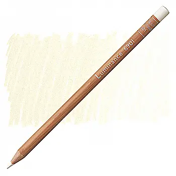 Карандаш Caran d`Ache Luminance 6901 Buff Titanium Fsc, 6901.801 Карандаш Caran d`Ache Luminance 6901 Buff Titanium Fsc, 6901.801