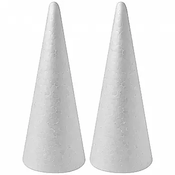 Пінопластові заготовки SANTI "Конус" 2 шт/уп., 11 см, 743142
