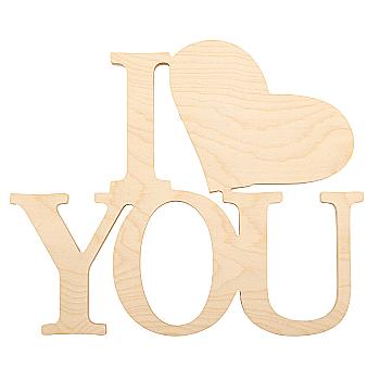 Заготівка Напис "I Love you", 0463 Заготівка Напис "I Love you", 0463