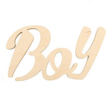 Заготівка Слово "Boy", 0564 Заготівка Слово "Boy", 0564