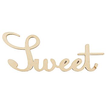 Заготівка Слово "Sweet", 0867 Заготівка Слово "Sweet", 0867