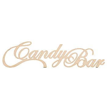 Заготівка Напис "Candy Bar", 0778 Заготівка Напис "Candy Bar", 0778