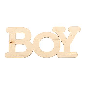 Заготівка Слово "Boy", 0553 Заготівка Слово "Boy", 0553