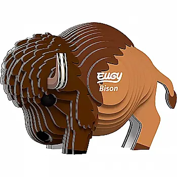 Збірна 3Д модель Eugy "Зоопарк: Бізон", XEG-045 Збірна 3Д модель Eugy "Зоопарк: Бізон", XEG-045