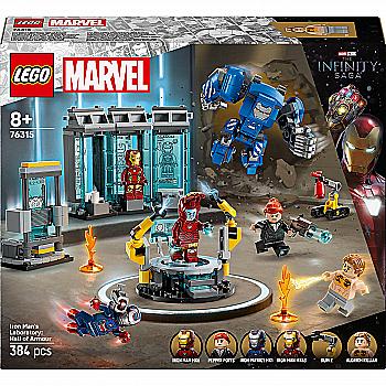 Конструктор Lego Marvel "Лаборатория Железного Человека: зал доспехов", 76315 Конструктор Lego Marvel "Лаборатория Железного Человека: зал доспехов", 76315