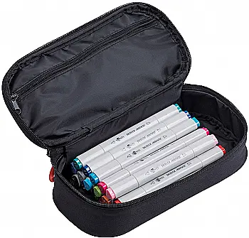 Набор маркеров "Santi sketch" в фирменном пенале 18шт, 390597