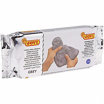 Глина для ліплення JOVI сірий колір 500гр, 85G Глина для ліплення JOVI сірий колір 500гр, 85G