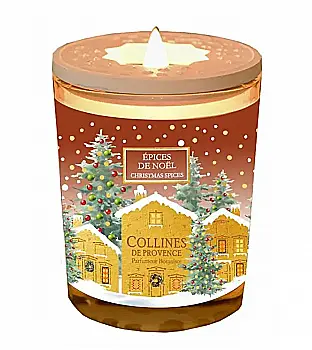 Свічка "Різдвяні прянощі" 180 г, C3508ENO, Collines de Provence Свічка "Різдвяні прянощі" 180 г, C3508ENO, Collines de Provence
