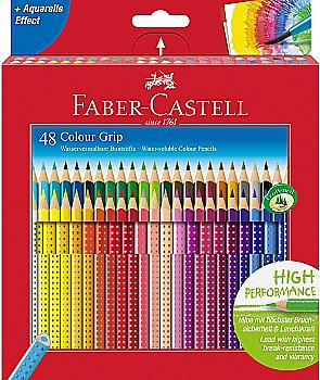 Карандаши 48 цв. акварельные GRIP2001 трёхгранные, 112449 Faber-Castell, 26535 Карандаши 48 цв. акварельные GRIP2001 трёхгранные, 112449 Faber-Castell, 26535