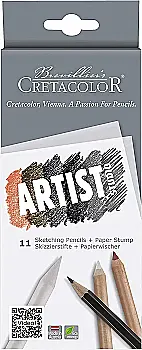 Набір олівців для рисунку Artist Studio 11шт. карт. короб. Cretacolor Набір олівців для рисунку Artist Studio 11шт. карт. короб. Cretacolor