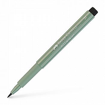 Ручка капілярна PITT Brush Artist Pen 172 арктична зелень, 167572 Faber-Castell Ручка капілярна PITT Brush Artist Pen 172 арктична зелень, 167572 Faber-Castell