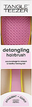 Щітка для волосся Tangle Teezer The Ultimate Detangler Hyper Yellow & Rosebud Щітка для волосся Tangle Teezer The Ultimate Detangler Hyper Yellow & Rosebud