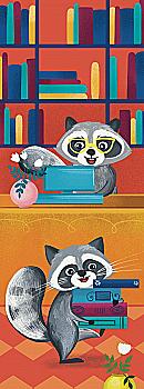 Закладка для книги «Єноти. Книгарня» Закладка для книги «Єноти. Книгарня»