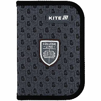 Пенал Kite 1 отделение, 2 отворота, без наполнения 622 College Line, K25-622-2 Пенал Kite 1 отделение, 2 отворота, без наполнения 622 College Line, K25-622-2