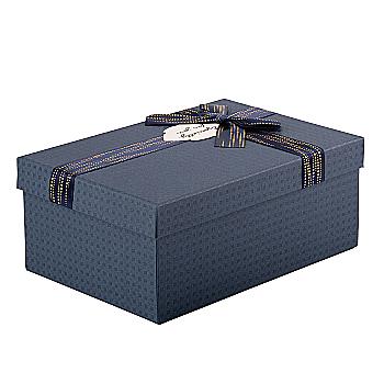 Подарункова коробка прямокутна, "For You" синя з бантом, 19*12*6,5 см, 1235077681 Подарункова коробка прямокутна, "For You" синя з бантом, 19*12*6,5 см, 1235077681
