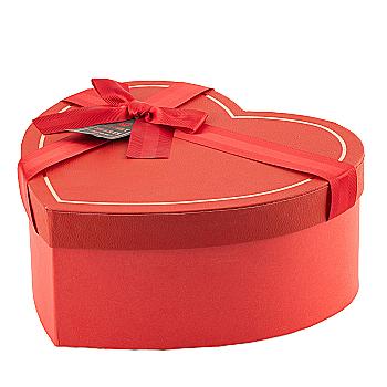 Подарункова коробка у вигляді серця, червона з бантом "Lovery hearts", 16*14*6 см, 270388401 Подарункова коробка у вигляді серця, червона з бантом "Lovery hearts", 16*14*6 см, 270388401