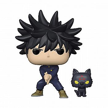 Фигурка Funko Pop серии "Магическая битва" - Мегуми с собакой, 61360 Фигурка Funko Pop серии "Магическая битва" - Мегуми с собакой, 61360