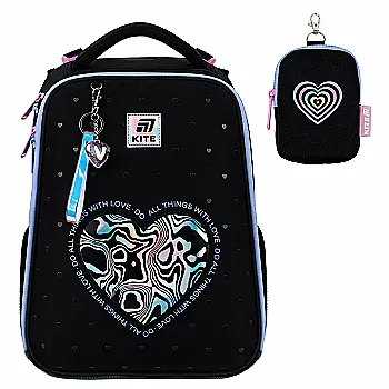 Рюкзак Kite Education каркасний 531 Love is, K25-531M-2 Рюкзак Kite Education каркасний 531 Love is, K25-531M-2