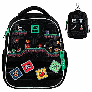 Рюкзак Kite Education каркасний 555 Pixel Game, K25-555S-4 Рюкзак Kite Education каркасний 555 Pixel Game, K25-555S-4
