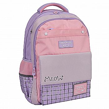 Рюкзак школьный YES TS-48 "Favorite Kitty", 550035 Рюкзак школьный YES TS-48 "Favorite Kitty", 550035