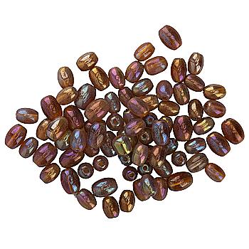 Намистини 4*5 мм 50 г, 11028/017C rainbow, Crystal Art Намистини 4*5 мм 50 г, 11028/017C rainbow, Crystal Art