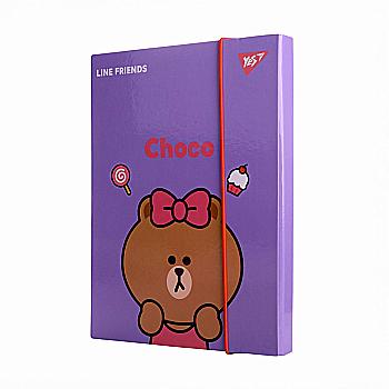 Папка для зошитів Yes картонна В5 "Line Friends", 500242 Папка для зошитів Yes картонна В5 "Line Friends", 500242