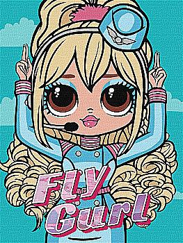 Набір для розпису по номерах "L.O.L. Surprise! O.M.G. Fly Gurl" 30*40 см, KHO6275, ТМ "Ideyka" Набір для розпису по номерах "L.O.L. Surprise! O.M.G. Fly Gurl" 30*40 см, KHO6275, ТМ "Ideyka"