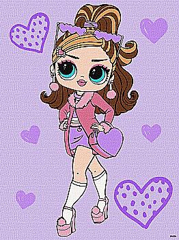 Набір для розпису по номерах "L.O.L. Surprise! Tweens Fancy Gurl" 30*40 см, KHO6284, ТМ "Ideyka" Набір для розпису по номерах "L.O.L. Surprise! Tweens Fancy Gurl" 30*40 см, KHO6284, ТМ "Ideyka"