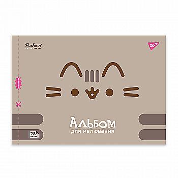 Альбом для малювання "Pusheen" А4 28 арк/100 скоба, з перфорацією, (9339) 130590 YES Альбом для малювання "Pusheen" А4 28 арк/100 скоба, з перфорацією, (9339) 130590 YES