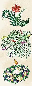 Закладка для книги «Івана Купала» Закладка для книги «Івана Купала»