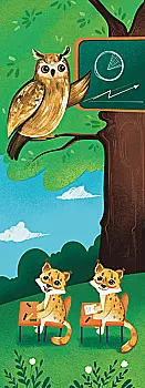 Закладка для книги «Рисі. Навчання» Закладка для книги «Рисі. Навчання»