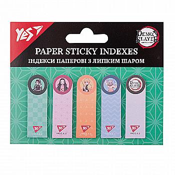 Индексы бумажные Yes "Demon Slayer" 55*15 мм, 100 шт (5*20), 170432 Индексы бумажные Yes "Demon Slayer" 55*15 мм, 100 шт (5*20), 170432