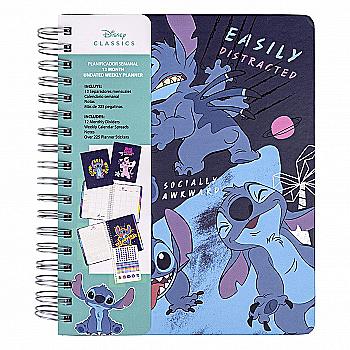 Нотатник, синій/блакитний, STITCH, 2700000878