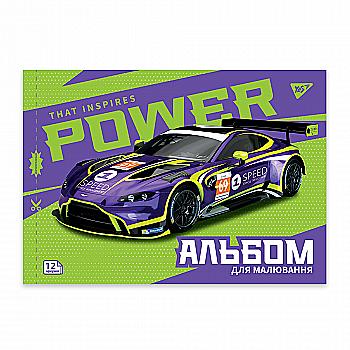Альбом для рисования "Sport car" А4 12 л/100 скоба, с перфорацией, (9452) 130602 YES Альбом для рисования "Sport car" А4 12 л/100 скоба, с перфорацией, (9452) 130602 YES
