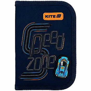 Пенал Kite 1 отделение, 2 отворота, без наполнения 622 Speed Zone, K25-622-4 Пенал Kite 1 отделение, 2 отворота, без наполнения 622 Speed Zone, K25-622-4