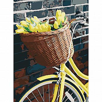 Набір для розпису по номерах 40*50 см "Жовтий настрій", 13112-AC