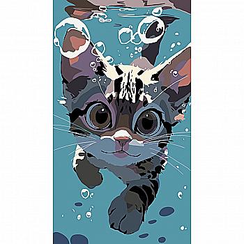 Набір для розпису по номерах 40*80 см "Під водою", 11540-AC