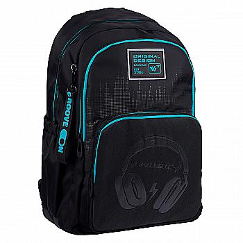 Рюкзак шкільний YES TS-47 "Optic Headphones", 550103 Рюкзак шкільний YES TS-47 "Optic Headphones", 550103