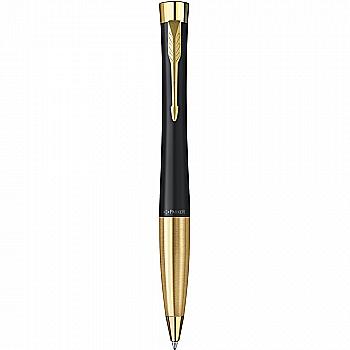 Ручка шариковая Urban Muted Black позолоченная, Parker 30 035 Ручка шариковая Urban Muted Black позолоченная, Parker 30 035