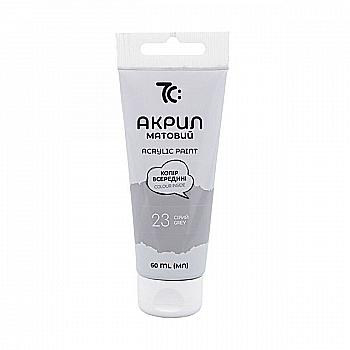 Акрил матовый Серый, 60 мл, 7С:, ГАММА Акрил матовый Серый, 60 мл, 7С:, ГАММА