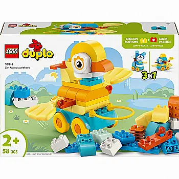 Конструктор Lego Duplo "Животные на колесах 3в1", 10448 Конструктор Lego Duplo "Животные на колесах 3в1", 10448