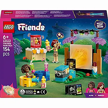Конструктор Lego Friends "Вечер кино с друзьями", 42642 Конструктор Lego Friends "Вечер кино с друзьями", 42642