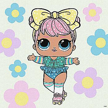 Картина по номерам "L.O.L. Surprise! Spring Bling Dawn" 40*40 см, KHO1101, ТМ "Ideyka" Картина по номерам "L.O.L. Surprise! Spring Bling Dawn" 40*40 см, KHO1101, ТМ "Ideyka"